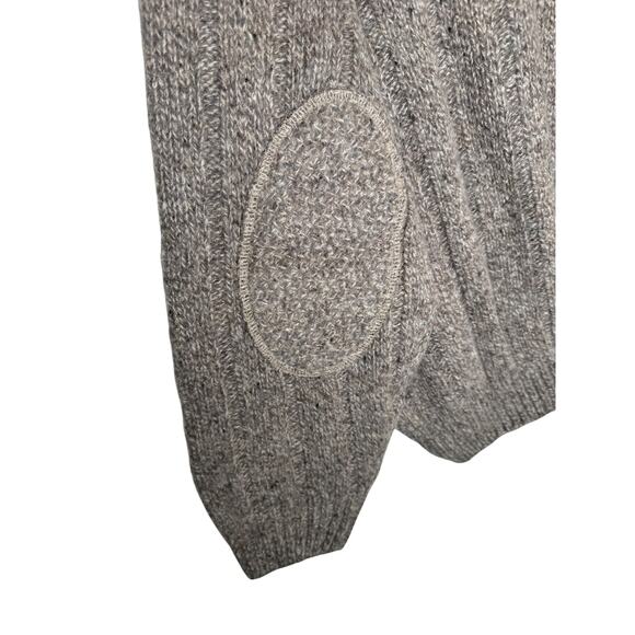 Orvis Deadstock Mens Pure Chunky Wool Elbow Patch Sweater Size XXL Brown NEW - Picture 5 of 10